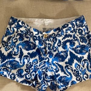 Lily Pulitzer Callahan shorts size 10